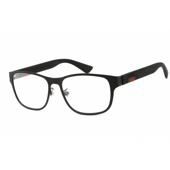 NWT GUCCI GG0013O 001 BLACK-BLACK   TRANSPARENT Eyeglasses - Picture 1 of 2